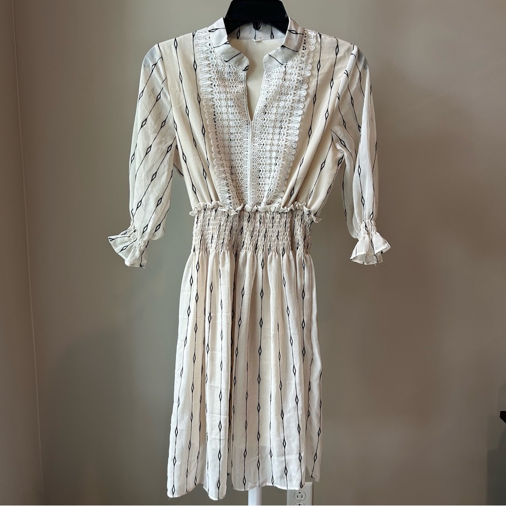 Beige Dress Medium